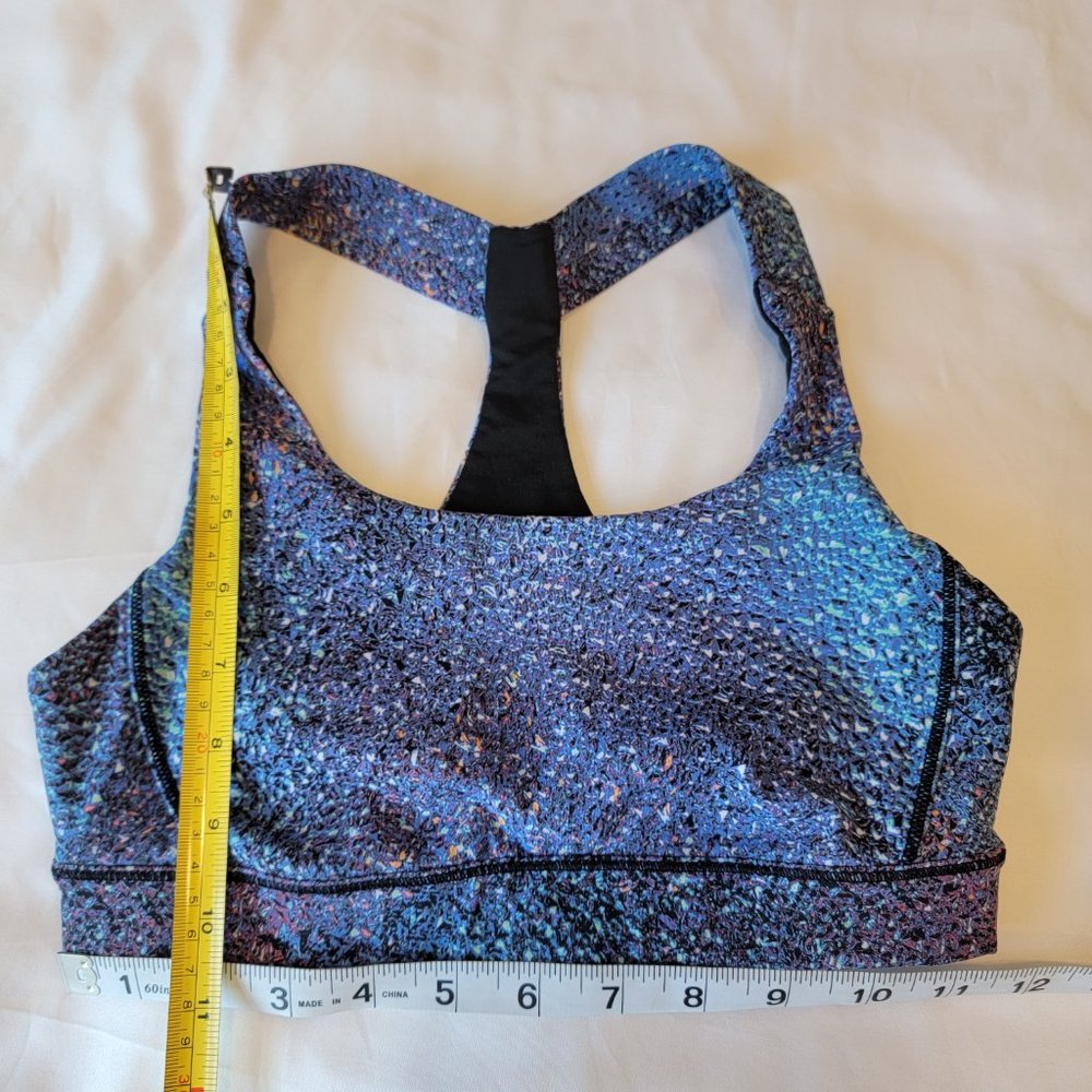 lululemon | Fast Lane sports bra | Strive Multi Black |  4 - Picture 6 of 8